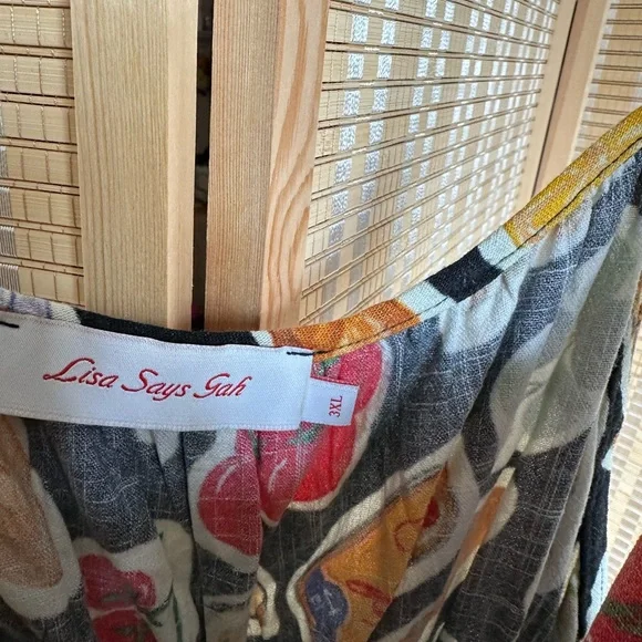 Lisa Says Gah Italian Summer Printed Cami - Picture 3 of 3